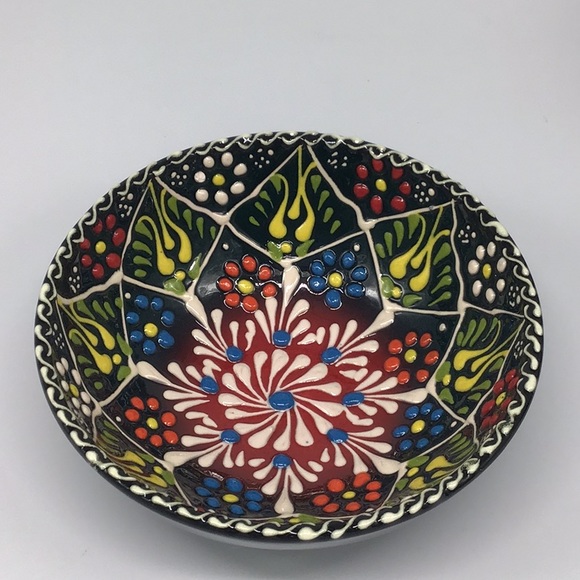 Hand Painted Turkish Ceramic Bowls - Picture 2 of 11